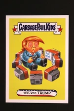 2017 Topps GPK Trumpocracy - The First 100 Days Tee-Vee Trump #59 PR 203