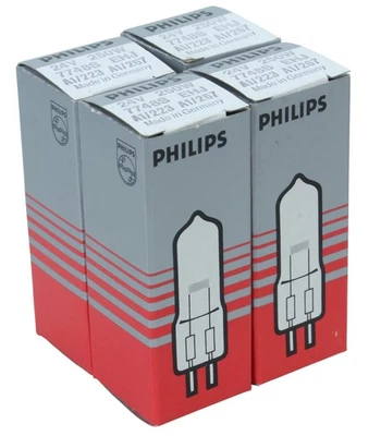 Lot 4 Ampoule lampe PHILIPS 24V 250W pour Projecteur de diapositive (Réf#H-756)
