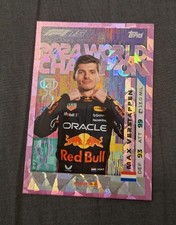 Max Verstappen World Champion 2024 PINK Turbo Attax F1