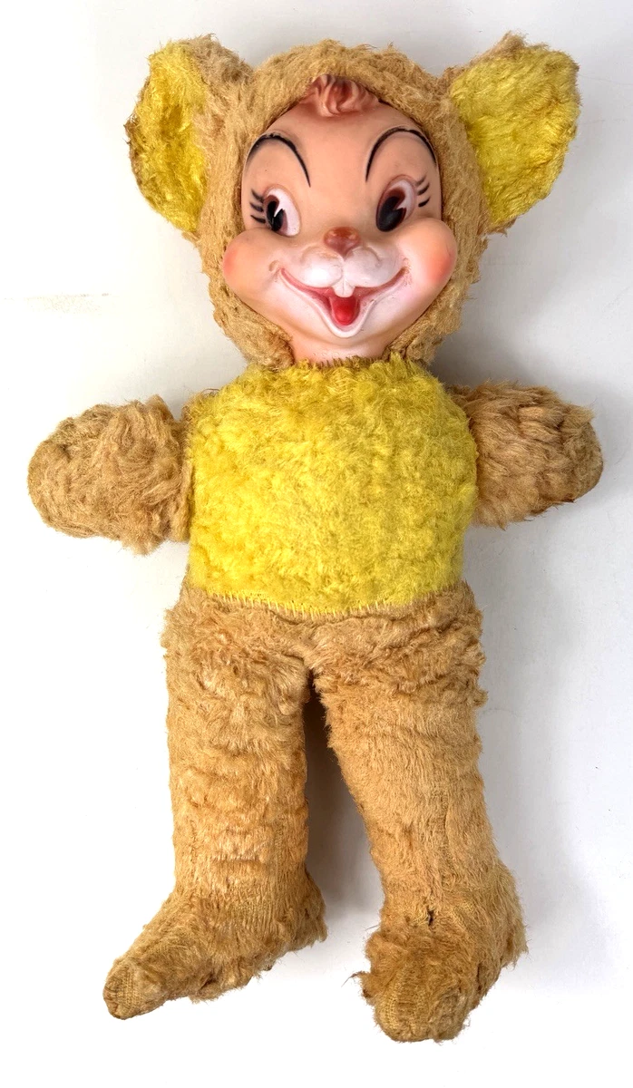 Vintage Rubber Face Toy In Vintage Stuffed Animals | eBay