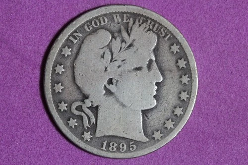 ESTATE FIND 1895 O BARBER HALF DOLLAR #K59907