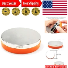 Versatile 3" Jewelry Bench Block with Chrome Finish – Perfect for Metalworking