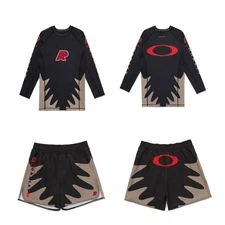 A&p X Oakley Entaglement Ls Rash guard  Training Short (Set) No Gi Kimono