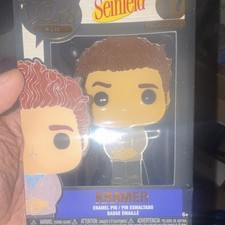 Funko Pop! Pin Seinfeld Kramer Enamel Pin with Removable Stand Box #17
