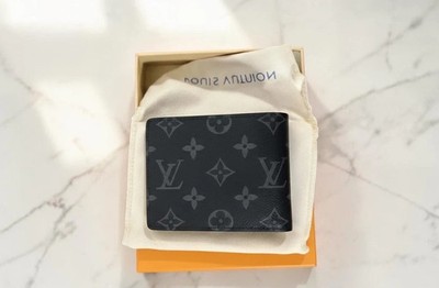 Louis Vuitton Multiple Monogram Slender Canvas Black Men s Wallet (USA)