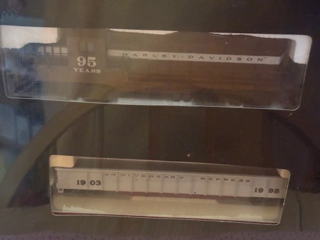 Harley-Davidson 95th Anniversary HO Scale Express Train Set 1998 NEW Free Ship - Image 4 of 4