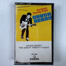 Chuck Berry The Great Twenty-Eight Cassette 1984 CHESS Rock  Roll