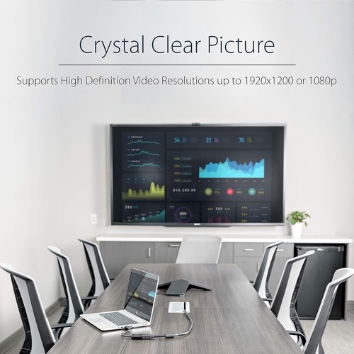 StarTech.com 1080p 60Hz HDMI to VGA High Speed Display Adapter - Active HDMI to - Afbeelding 5 van 8