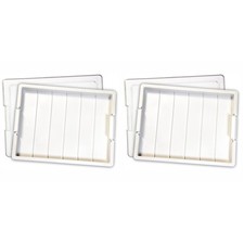 Elizabeth Ward Bead Storage Solutions Craft Supplies Organizer Tray 2 Pack 