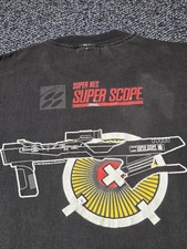 Vintage Nintendo Shirt Super Scope NES 90's Size Medium Yoshi Mario
