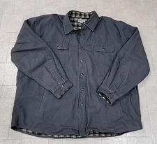 Carhartt Men's Shacket Shirt Jac Gray Size 3XL Regular 100590 039