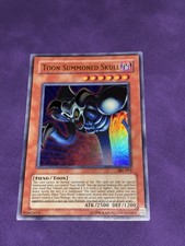 SRL-073 Toon Summoned Skull NM NA Print Yugioh Spell Ruler Magic Ruler