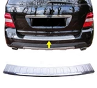 Chrome Rear Bumper Protector GLOSSY For ML320 ML350 ML450 ML500 ML550 ML63 AMG
