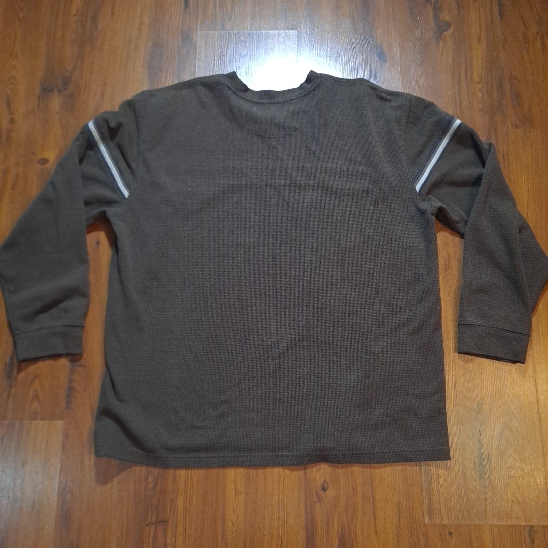 Y2K SWAG darkwear raglan sleeve T 平成 裏原2 Vintage Y2K XG Xtreme Gear Mens Sweater Long Sleeve XL Striped
