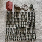 Vintage Marx 45mm GI Plastic WWII Army Toy Soldiers LOT Multiple Poses RARE VGC
