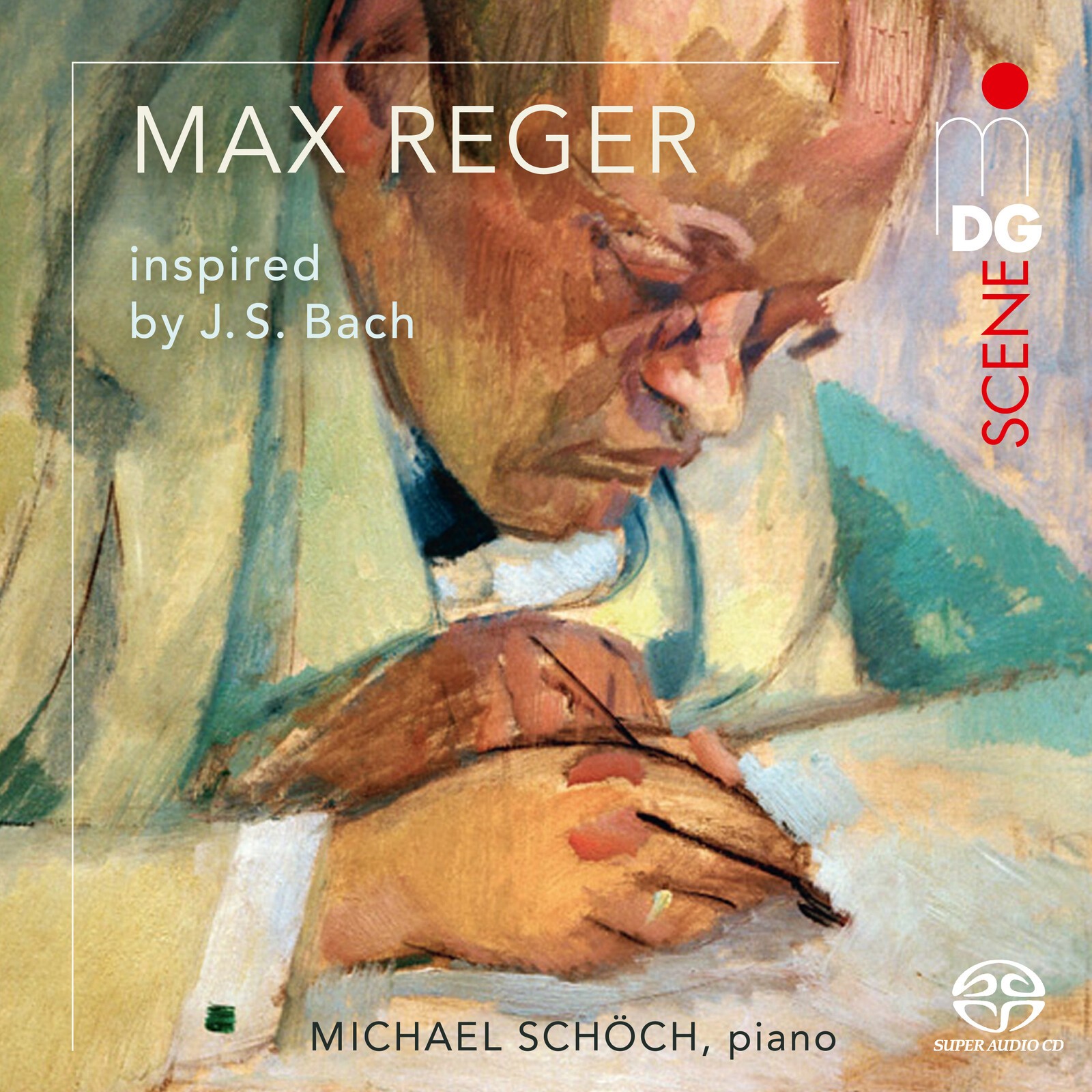 MDG90423696 Michael Schoch Reger Inspired By Bach CD NEW