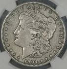 1904-S NGC VF30 MORGAN SILVER DOLLAR BETTER DATE EVEN ORIGINAL COLOR