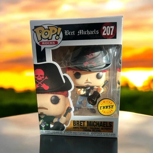 Funko POP! Rocks - Bret Michaels CHASE #207