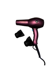Diva Pro Styling Veloce 3800 Pro Dryer, Purple Professional Hairdryer Open Box