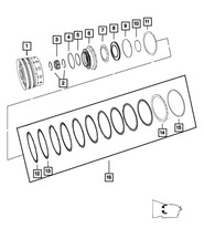 Genuine Mopar Transmission Seal 52107939AA