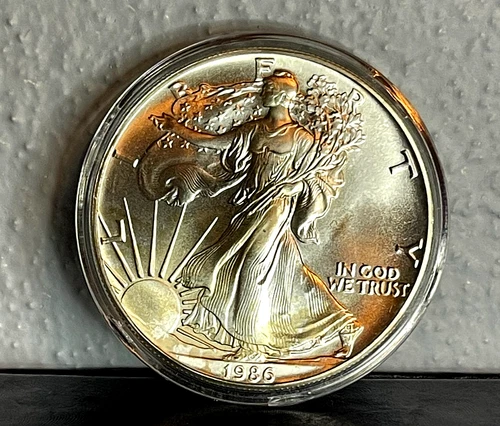 1986 American Silver Eagle 1oz. .999 Uncirculated-First Year of Issue!