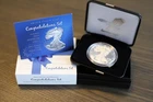 2025-W American Eagle Silver Congratulations Proof $1 West Point