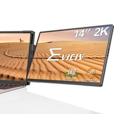 Used 14" 2K Portable Monitor HDMI Laptop Display Laptop Screen Extender Monitor