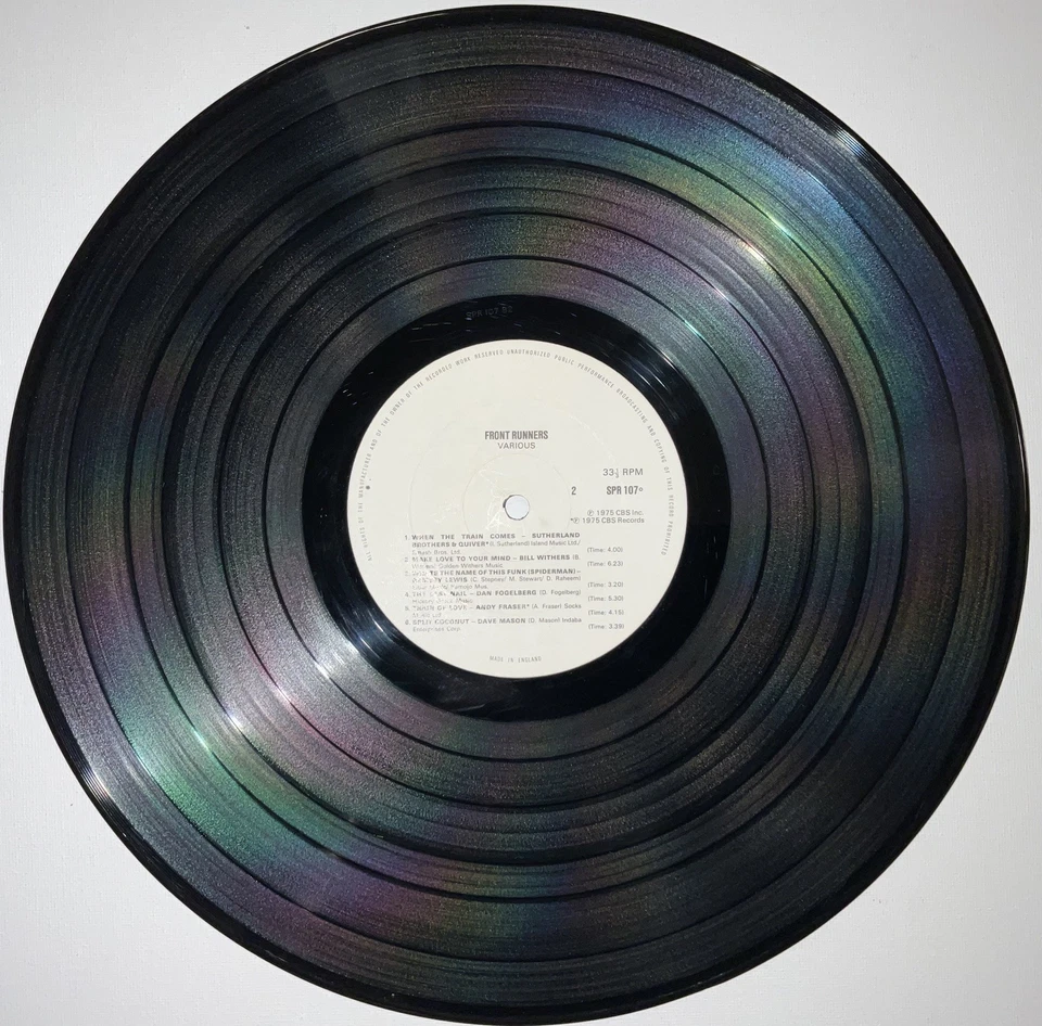 RARE VARIOUS 1975 & 1976 MELODY MAKER - FRONT RUNNERS VOL 1 & 2 VINYL LP PROMO - Image 4 of 4