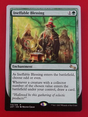 mtg unstable card values 4x Success! Cards Magic the Gathering MTG Omniphustoys Unstable will be best experienced in limited formats like Sealed Deck or Booster Draft 1x Ineffable Blessing (Version E)