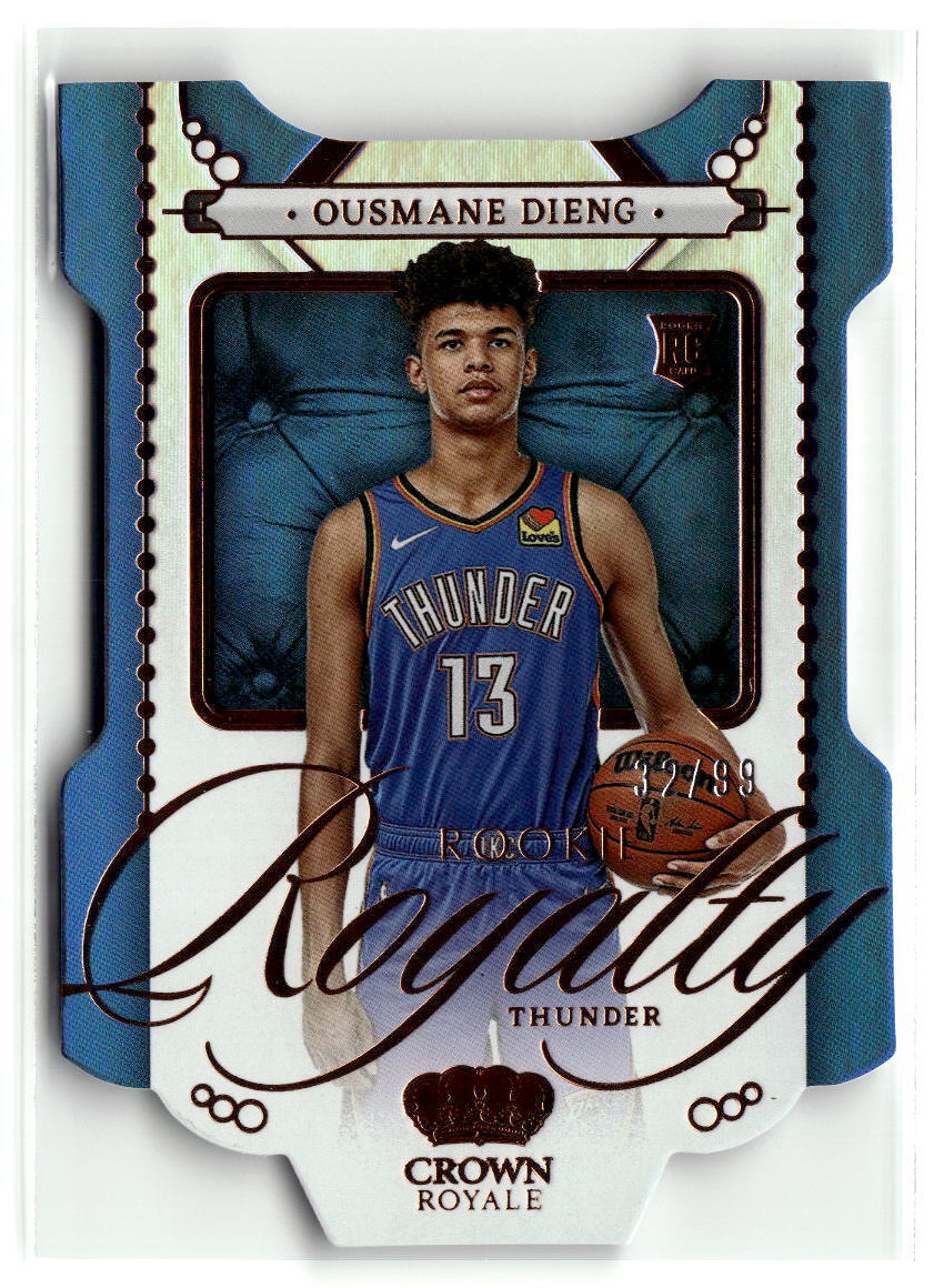 2022-23 Panini Crown Royale #11 Ousmane Dieng Rookie Royalty #/99 ☘️724