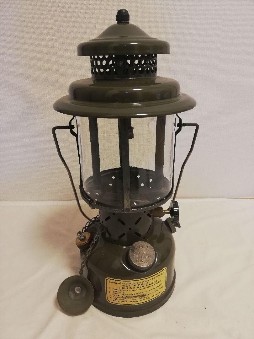 1956 Coleman military vintage lantern 252 early model