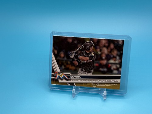 2017 Topps Update - Ichiro Homers in Return to Seattle #US80 Ichiro Suzuki