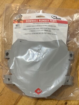 ODI Downhill Number Plate - Aaron Gwin AG, Gray Brand New