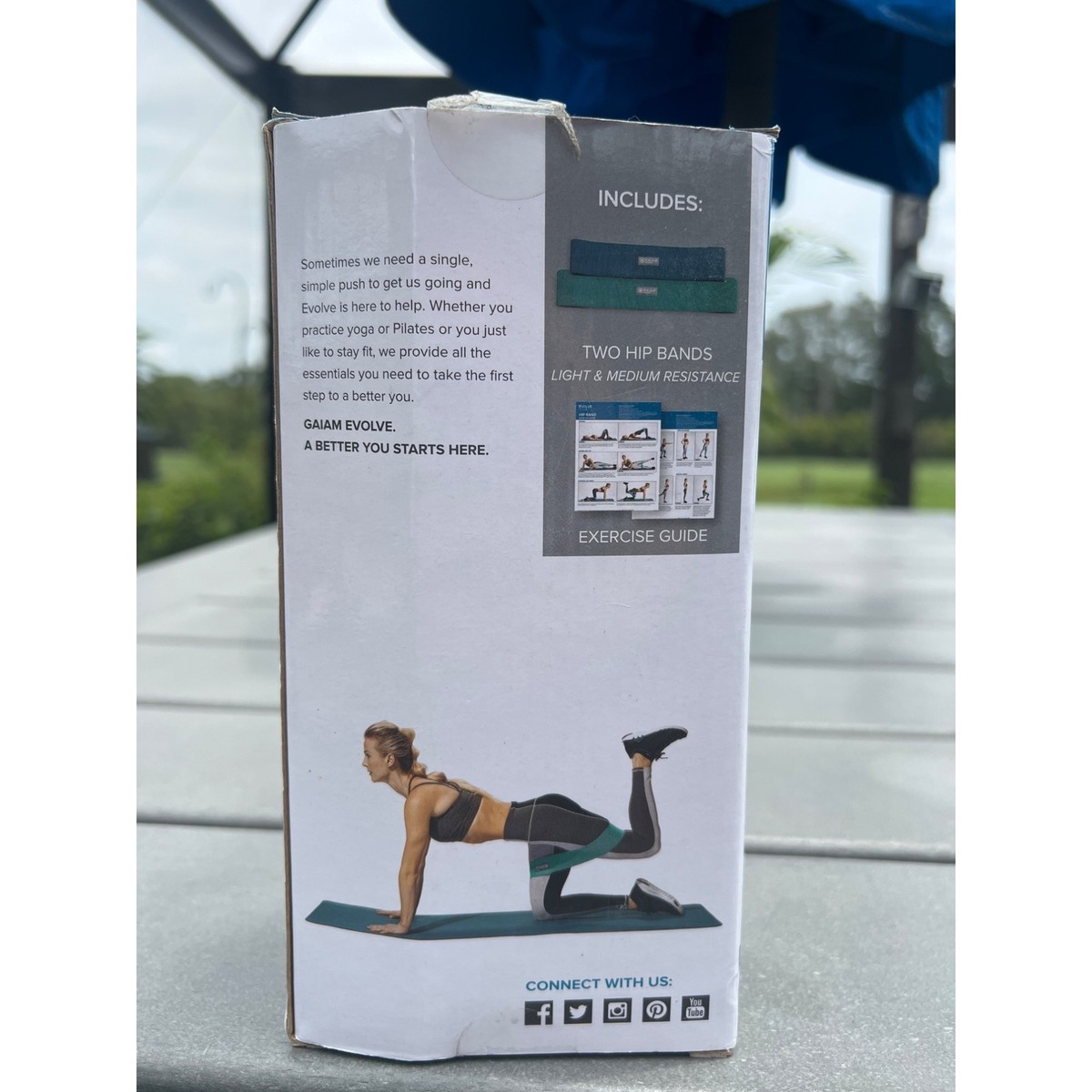 Gaiam Evolve Pack Hip Exercise Bands