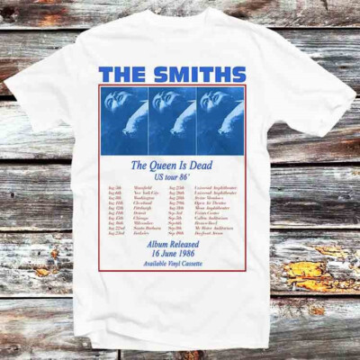 The Smiths Us Tour 86 Queen Is Dead T-Shirt B911