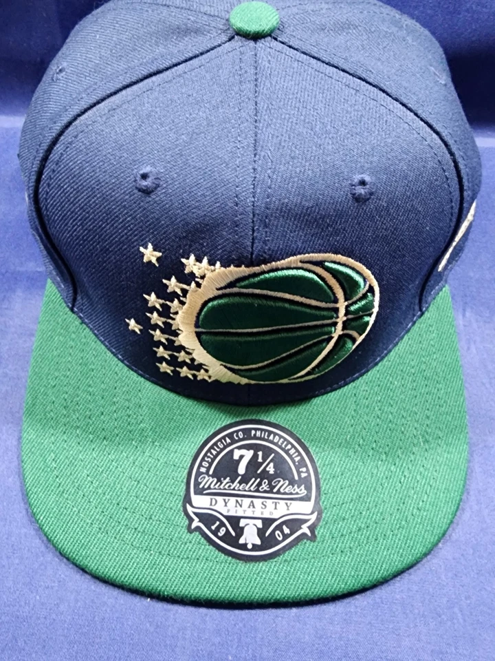 Gorra Orlando Magic Mitchell & Ness azul/gratis ajustada talla 7 1/4  Foto 2 de 4