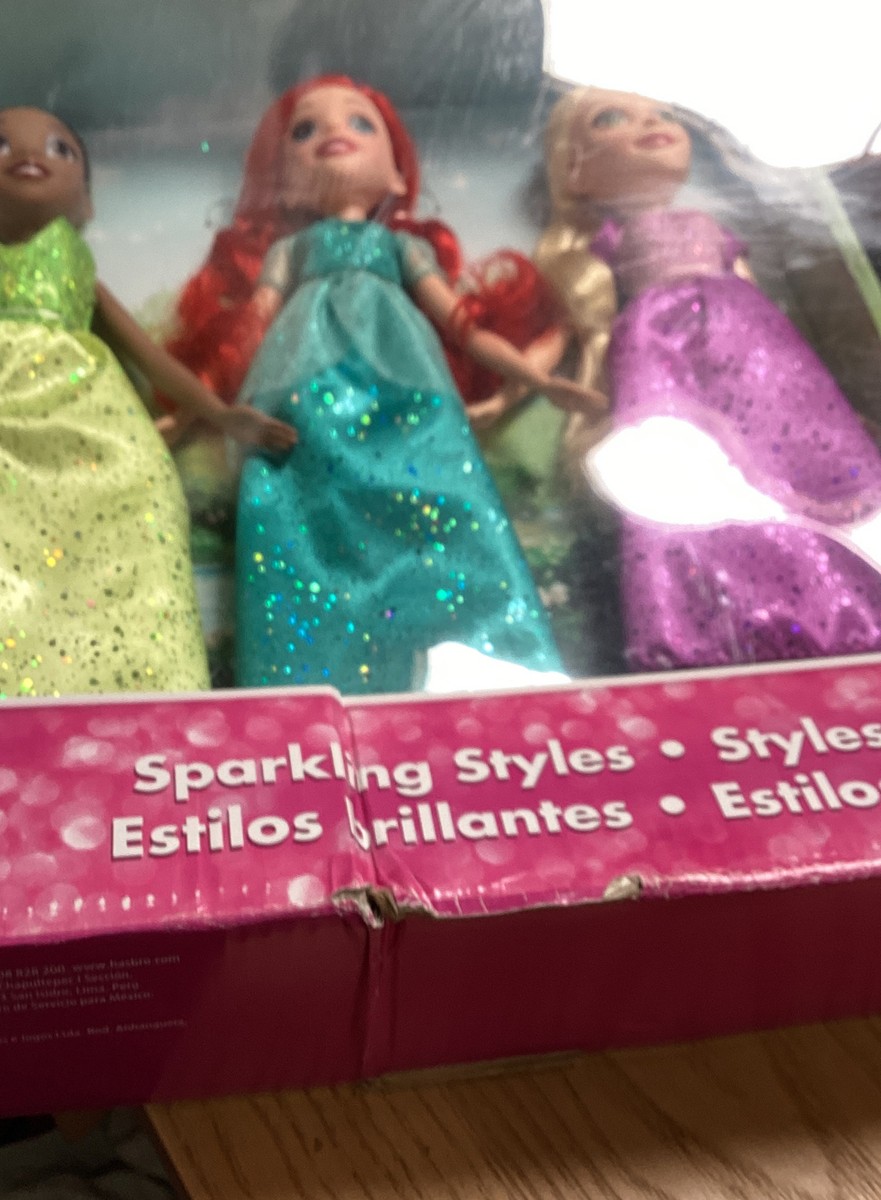 ⚡️Disney Princess Sparkling Styles Set of 7 Dolls