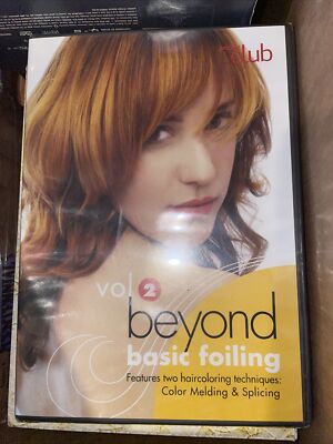 Beyond Basic Foiling Vol 2: Haircoloring Techniques Color Melding Splicing DVD