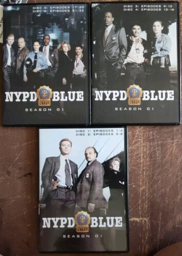 NYPD Blue - Season 1-3 (1, 2, 3) DVD Set Lot 90s Cop Drama VGC - Picture 3 of 14