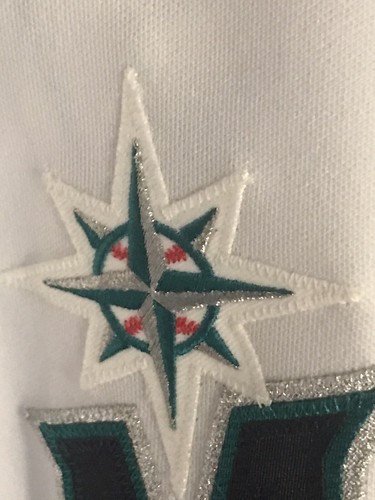 MICHAEL SAUNDERS SEATTLE MARINERS #55 MAJESTIC PRO AUTHENTIC MLB SIGNED JERSEY - Picture 15 of 24