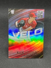 2022 Panini Capstone Nick Lodolo Cincinnati Reds Velo Insert RC #V-3