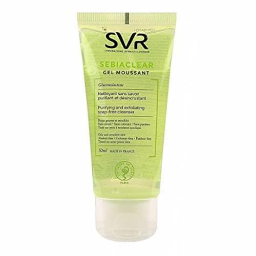 SVR LABORATOIRES Sebiaclear Foaming Gel 50ml. Soap Cleanser For Oily