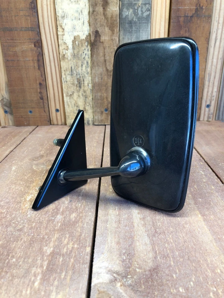 Espejo retrovisor negro lado del conductor izquierdo FIAT 131 LS herrajes 124 125 126 127 128 500 600 Foto 2 de 4