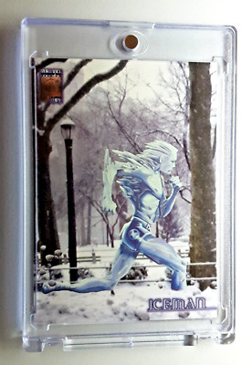 Fleer/Skybox 1997. Marvel Premium Karte 16 ICEMAN.  GRATIS ONE-TOUCH-HALTER