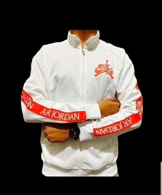 Air Jordan Tricot Warm up Jacket White 