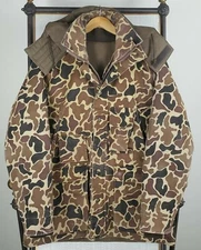 VTG WOOLRICH Size Medium 3 in 1 Gore-Tex Made in USA Frogskin Camouflage Jacket