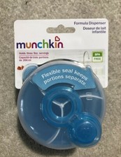 Munchkin Formula Dispenser Blue BPA Free Holds 3 - 9oz Servings NEW