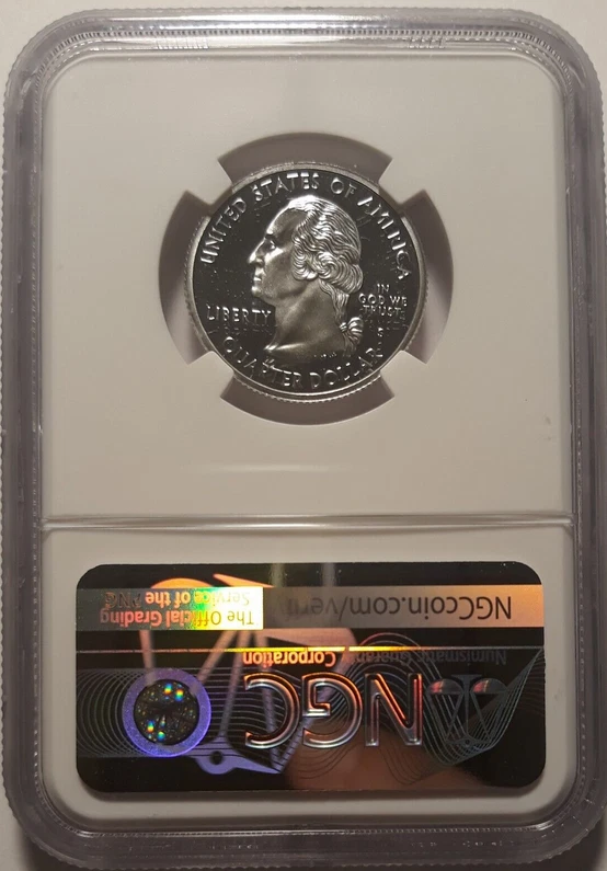 :2002-S S25C WASHINGTON INDIANA QUARTER NGC PF70UCAM SILVER RARITY R3 TOP-POP - Image 2 of 2