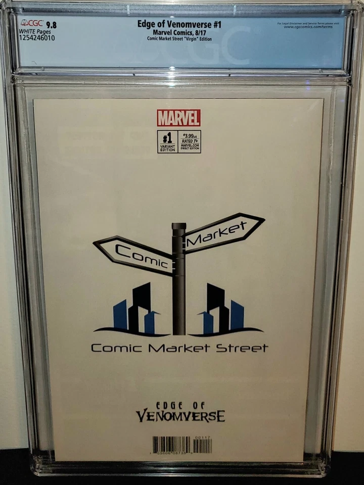EDGE OF VENOMVERSE #1 CGC 9.8 COMIC MARKET STREET SANDERS VIRGIN X-23 VARIANT! - Image 2 of 2