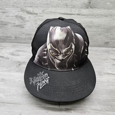 Marvel Black Panther Warrior King Snapback Hat One Size Adjustable Strap